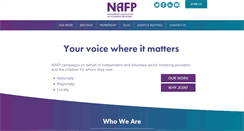 Desktop Screenshot of nafp.co.uk