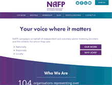 Tablet Screenshot of nafp.co.uk
